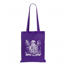 Baumwolltasche Lila "Paranoia Pilgrimage"